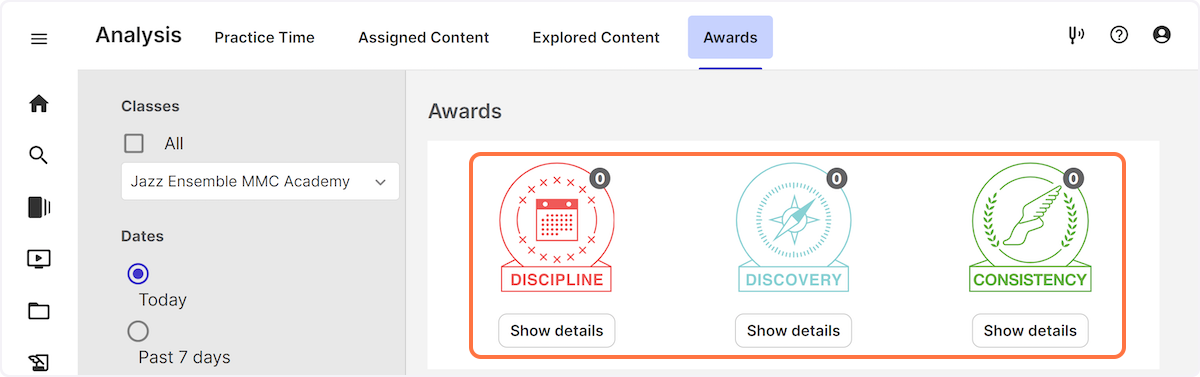 All Award Badges